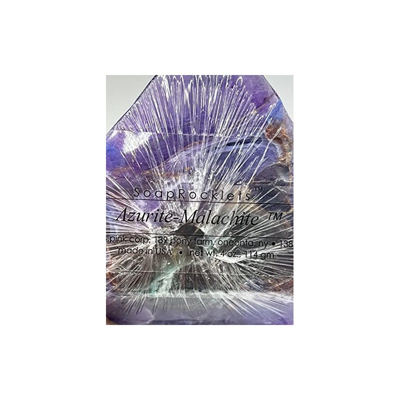 Soap Rocklet - 4 oz. - Azurite Malachite by T.S.