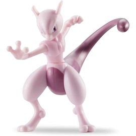 Wicked Cool Toys, LLC BO95134 Pokémon Mewtwo Action Figure, Red, Från 4 år