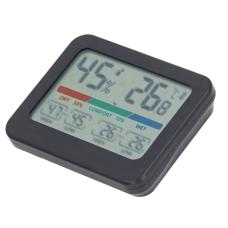 Digital Hygrometer Thermometer LCD Display Electronic Temperature and Humidity Monitor
