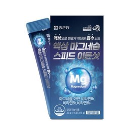 Chong Kun Dang Liquid Magnesium Speed ​​Immune Shot 25g x 15 packets 1 / 종근당 액상 마그네슘 스피드 이뮨샷 25g x 15포 1개