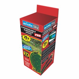 Arctic Sky Deluxe Expandable Garden Hose (25 ft)