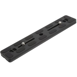 Quick Release Plate for Arca Swiss Standard for Camera Tripod Ball Head, with 1/4 Inch Screw and D Screw (200mm)