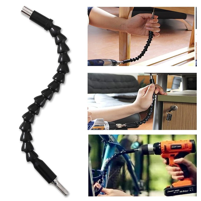 105°Right Angle Drill Adapter,60mm/100mm/150mm 1/4 Inch Hex Shank Magnetic Screwdriver