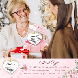 Pealicious Thank You Gifts for Coworkers Women, Thank You for Being Part of My Story for Boss Nurse Staff Friends Mentor, Coworker Teachers Appreciation Farewell Goodbye Gifts