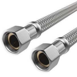 AWM stainless steel flex hose 1/2, 3/4, 1 Inch reinforced hose, connecting hose, sanitary, domestic water works