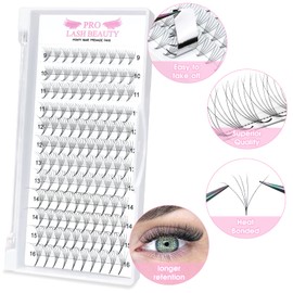 3D-0.10-8-15 Ready-to-Eyelash Extensions Pointy Base 0.07 0.10 Eyelash Extension C D Eyelashes Volume Technology 8-15 mm (3D-D-0.10.8-15 mix)