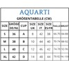 Aquarti Women's Bikini Top, Design 041 - To Tie /