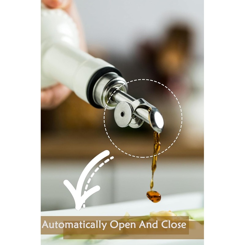 LYEOBOH Oil Dispenser for Kitchen, Olive Oil Dispenser Bottle with