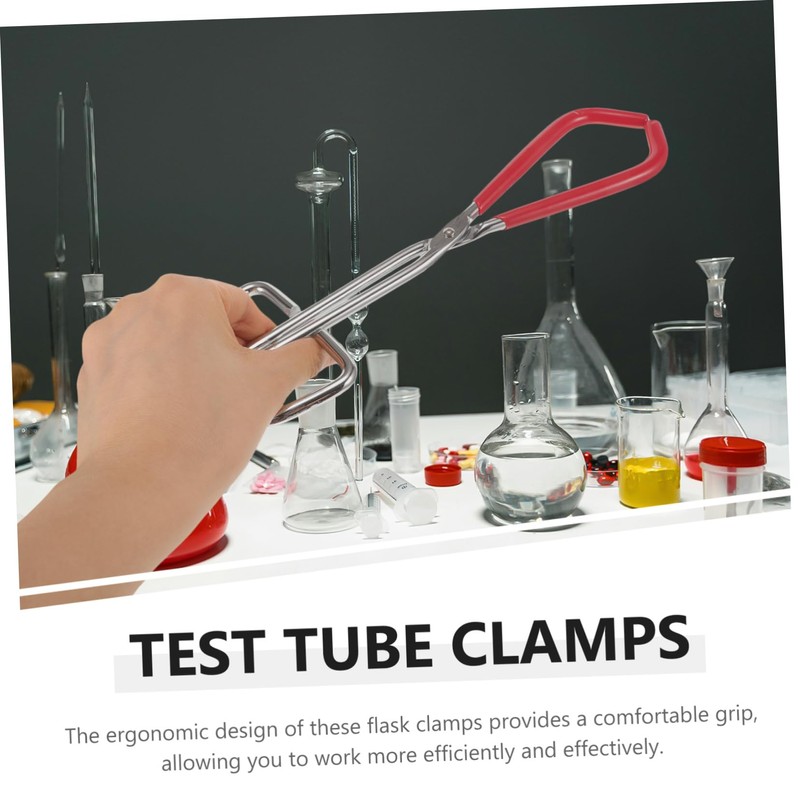 CHILDWEET Laboratory Flask Clamp and Test Tube Clip Flask Holder