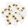 TTSAM 40 Pieces Eyeglass Chain Ends Adjustable Rubber Spectacle End