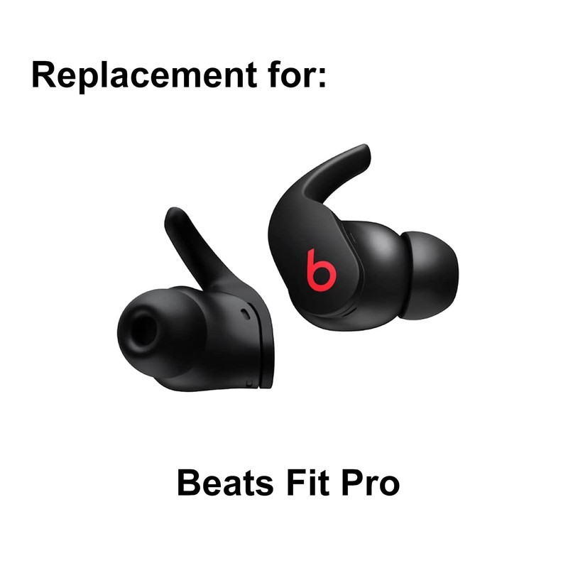 6 Pairs Replacement Earbuds Tips Silicone Eartips Set for Beats