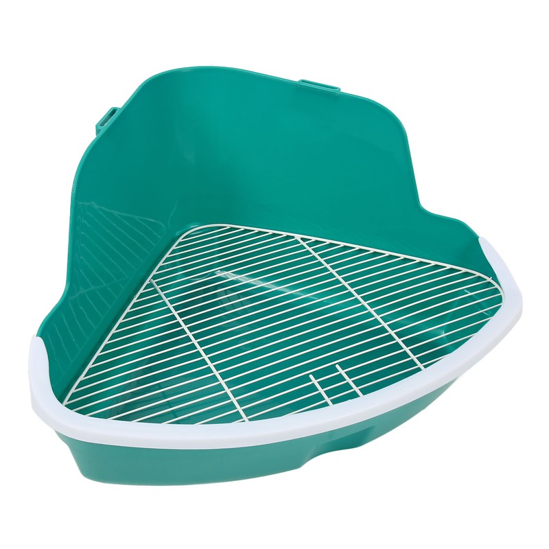 Small Animal Litter Box Fanshaped Rabbit Corner Toilet Box Potty