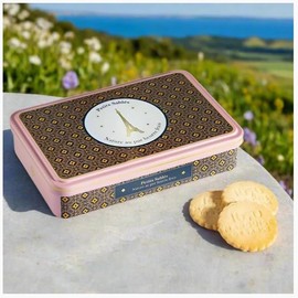La Sablésienne, Tour Eiffel (Eiffel Tower) Small Tin of Pure French Butter Cookies, 150g (5.29 oz)