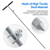 2in1 Soil Probe & Grounding Rod with Ground Wire Clamp,Great