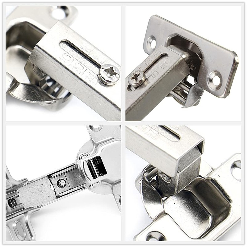 2 Pack 135 Degree Folden Door Hinges,Corner Kitchen Cabinet/Folden Door