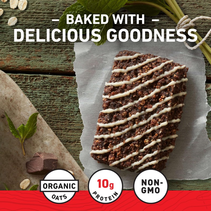 CLIF BAR - Energy Protein Bars - Cool Mint Chocolate