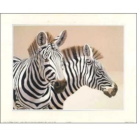 Safari Zebras Paper Tole 3D Kit 8x10