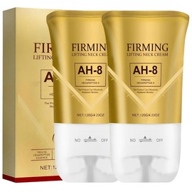 FITactic AH-8 Firming Neck Cream, Tighten and Lift Neck Cream with Double Roller Massage, Neck Tightening Cream for Skin Repair, Moisturizing, Sagging Skin, 4.23 Fl Oz (2)