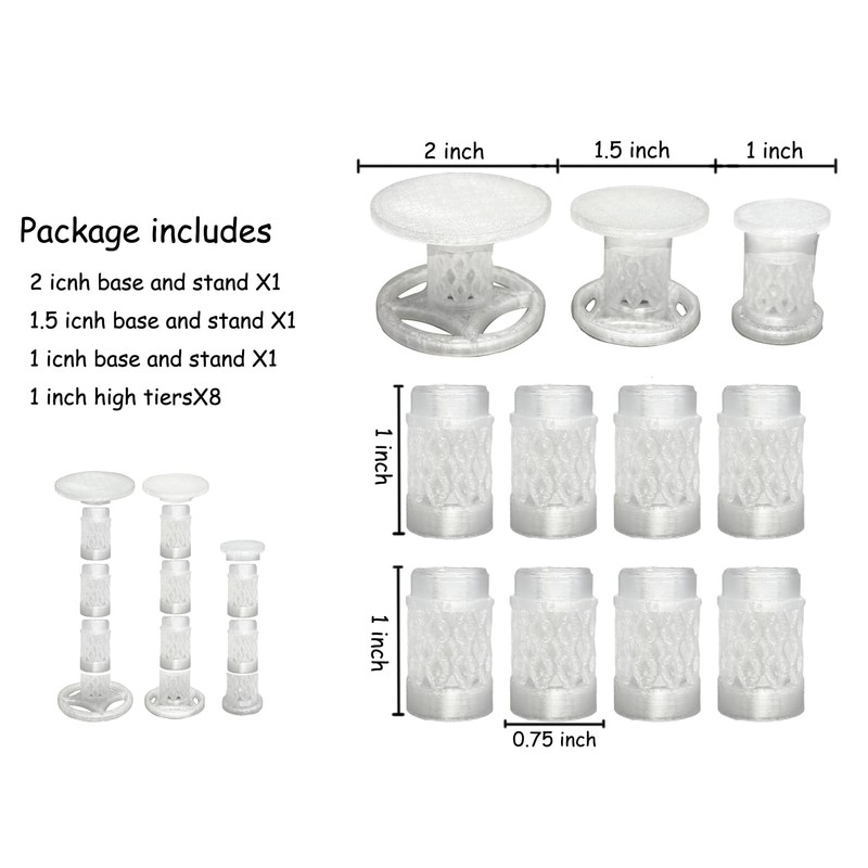 Lixusia Combat Risers for Flying Miniatures, DND TRPG Terrain Flight