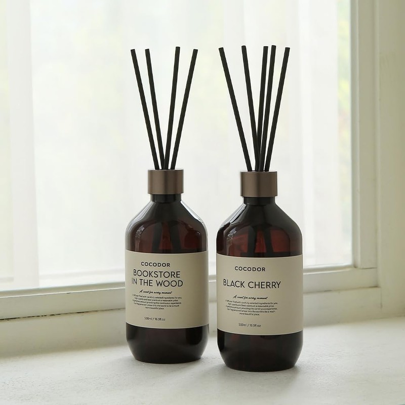 COCODOR Premium Reed Diffuser/Savon /16.9oz /1 Pack/Large Capacity Fragrance Scent