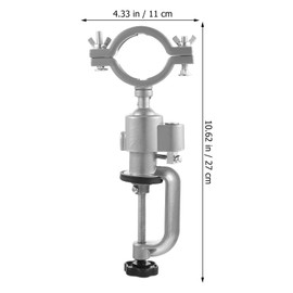 LALAFINA 1Pc Electric Drill Bracket Vise Holder for Tabletop Rack Support Stand for Electric Drills Grinders and Power Tools for Woodworking and DIY