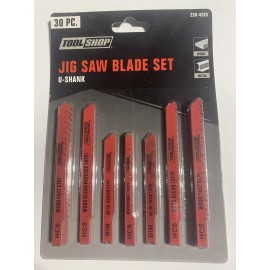 Tool Shop Jig Saw Blade Set 30pc.