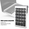 RF304 22 Keys Numeric Keypad USB 2.4G Wireless Mini Keyboard