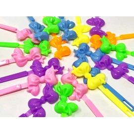 Tara Girls Super Cute Self Hinge Plastic Mulit Design Hair Barrettes Selection (BR64)