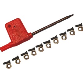 HUNTER 221-626-3 MICRO MINI OCL ON CAR BRAKE LATHE BITS, (10) SCREWS, (1) T7 WRENCH