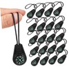 BESPORTBLE 20 Pcs Mini Outdoor Compass with Lanyard Portable Navigation