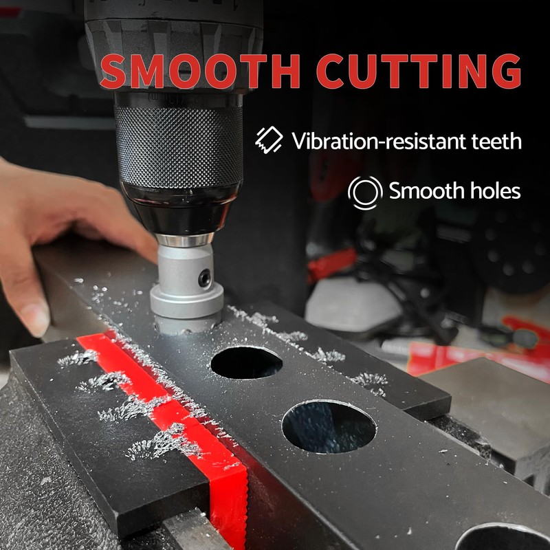 Carbide Hole Cutter 7/8, 1-1/8, 1-3/8”, Heavy Duty Carbide Tipped