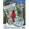 Design Works Crafts Cardinal Counted Cross Stitch Stocking Kit