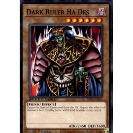 Dark Ruler Ha Des - SBC2-ENE02 - Common - 1st Edition