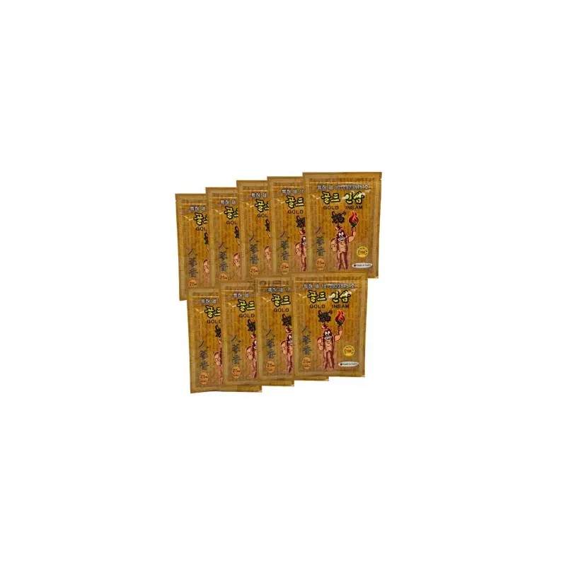 Gold Ginseng 인기제품 골드인삼 추천 붙이는 겅강 25매입 패치 9개