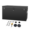 Peastorm Trailer RV Marine Battery Box - 12V Waterproof Steel