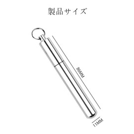 CHENLONB Toothpick Holder, Toothpick Case, Set of 2, Lightweight, Convenient, Waterproof, Moisture Resistant, Pressure Proof, Storage for Small Items, Cotton Swabs, Case, Portable, Toothpick Holder