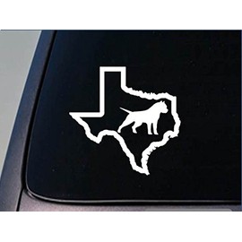 EZ-STIK Bully Texas StickerG902 6" Vinyl Decal Pit Bull Pitbull Bulldog bluetri