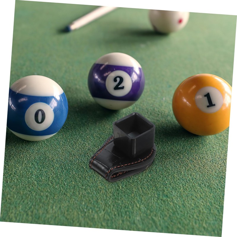 BIUDECO Storage Box Magnetic Belt Clip Snooker Chalk Holder for
