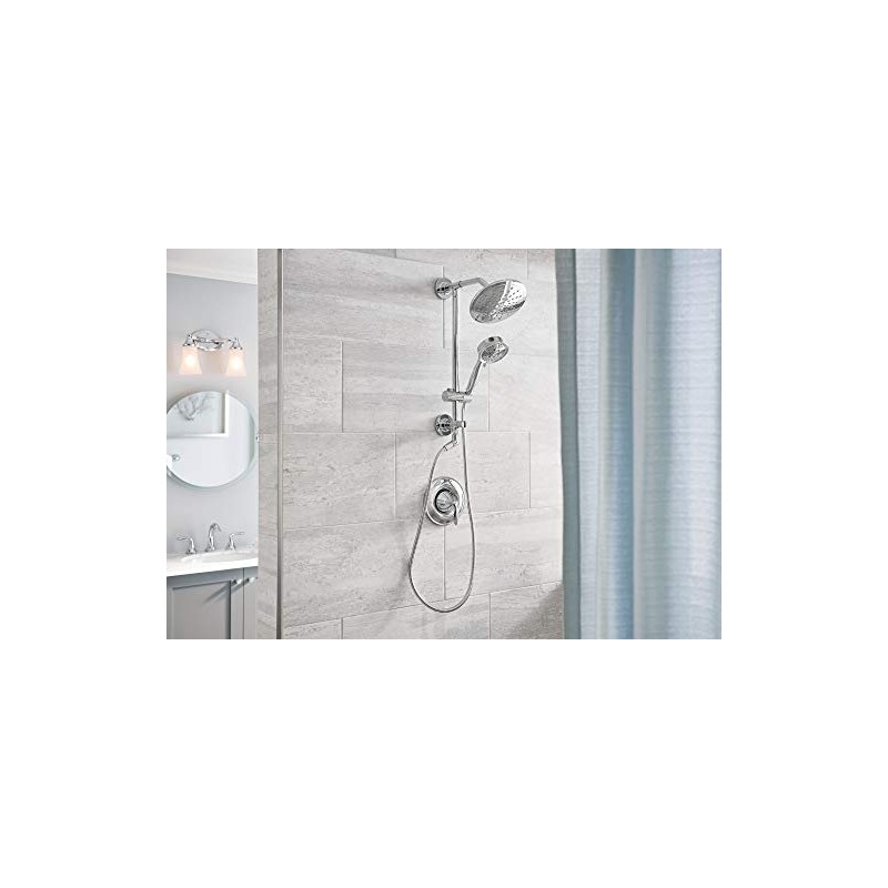 Moen Brushed Nickel Replacement 4-Function Eco-Performance Handheld Showerhead, 164927BN