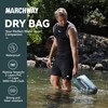 MARCHWAY Floating Waterproof Dry Bag Backpack 5L/10L/20L/30L/40L, Roll Top Sack