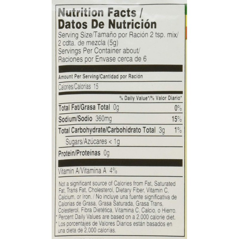 Lawry's Taco Seasoning 1 Oz Packet (Pack of 6)