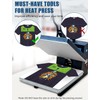 Vowlove Tshirt Ruler Guide for Vinyl Alignment: T Shirt Ruler