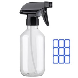 FANSTINOW Spray Bottles 1 Packs-10 oz/300 ml Plastic Refillable Containers - BPA Free Fine Mist Small Spray Bottle with Adjustable Nozzle for Hair, Cooking, Cleaning, Plant