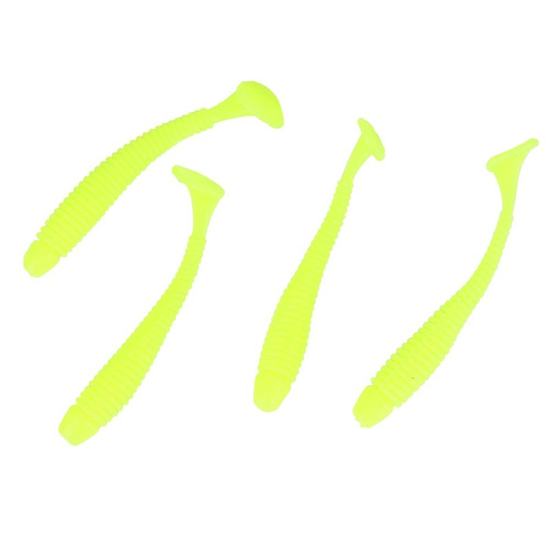 50 Pcs 5cm Soft Plastic Fishing Lures - T Tail