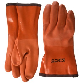Kinco 035117818255 Coated Acrylic Lined Pvc 12" Work Gloves, Large, Single Pair