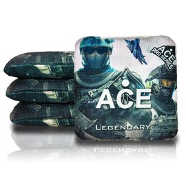 CornholeAce Legendary - Military (Set of 4 Bags) - Professional Cornhole Bags - ACE Pro Stamped