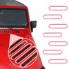 SQQP Cubierta de ventilación para capó, Panel de ventilación, Accesorios