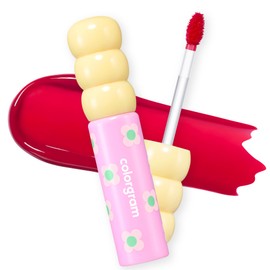 [Colorgram Colorgram] Tample Glastint Korean Cosmetics Olive Young Lip Gloss Lipstick (08 Lovely Raspberry, 2.8g)