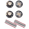 Gump's grocery 4pcs External Magnetic Speaker Loudspeaker 8 Ohm DIY