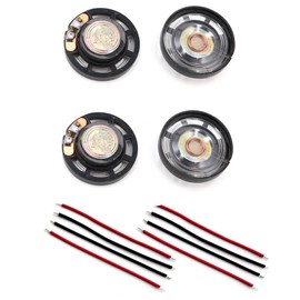 Gump's grocery 4pcs External Magnetic Speaker Loudspeaker 8 Ohm DIY Round Magnetic Speaker (27MM-8R-0.25W)